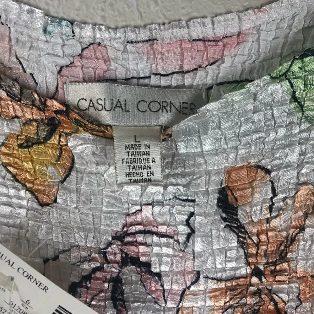NWT Casual Corner Tank Top Size Large